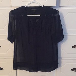 Sheer Banana Republic shirt